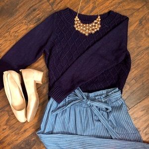 Covington Navy Sweater